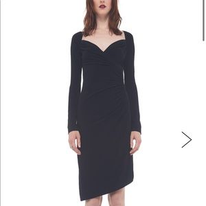 Norma Kamali SWEETHEART DRAPE DRESS
